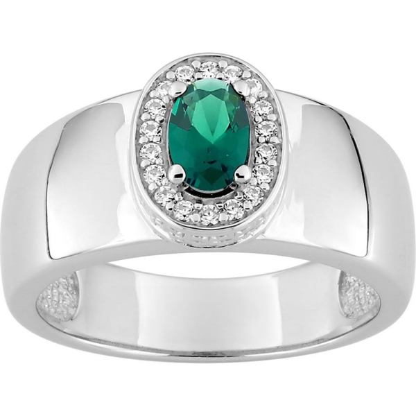 Bague  Argent 925/1000 Oxyde de Zirconium