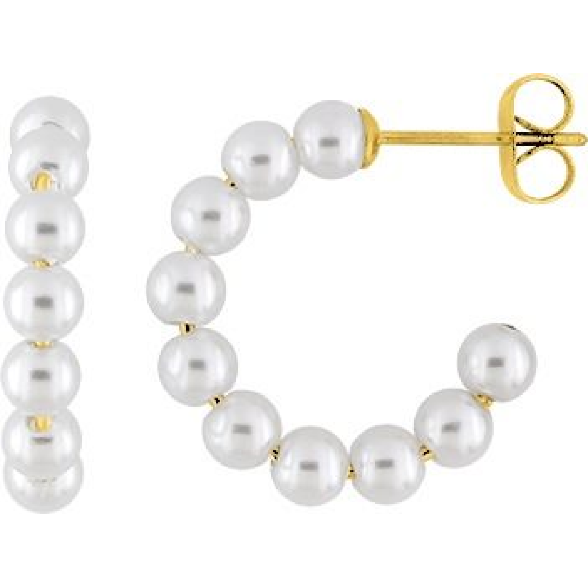 Boucles d'Oreilles  Acier