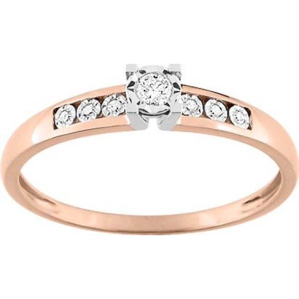 Bague  Or 750/1000 Diamant