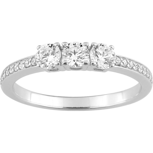 Bague  Argent 925/1000 Oxyde de Zirconium