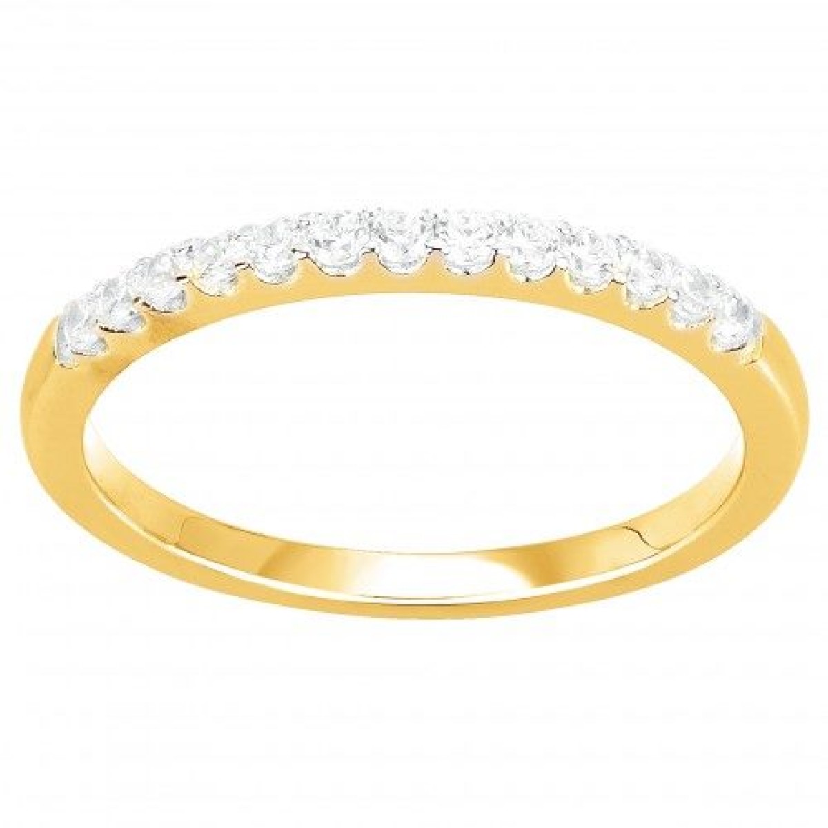 Bague  Plaqué Or Oxyde de Zirconium