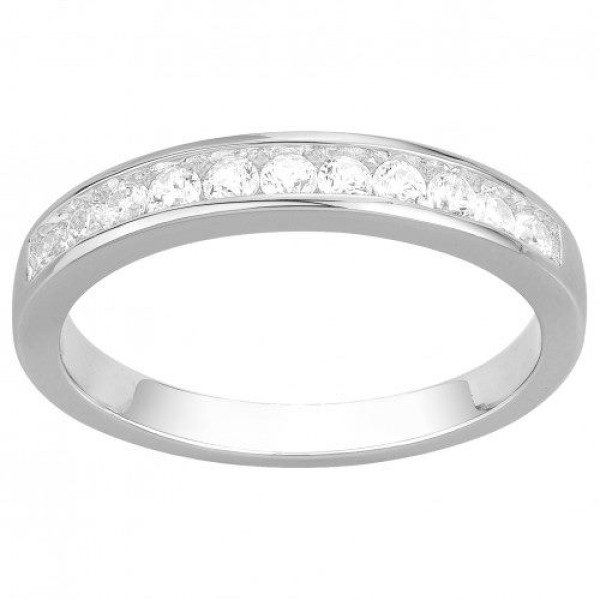 Bague  Argent 925/1000 Oxyde de Zirconium