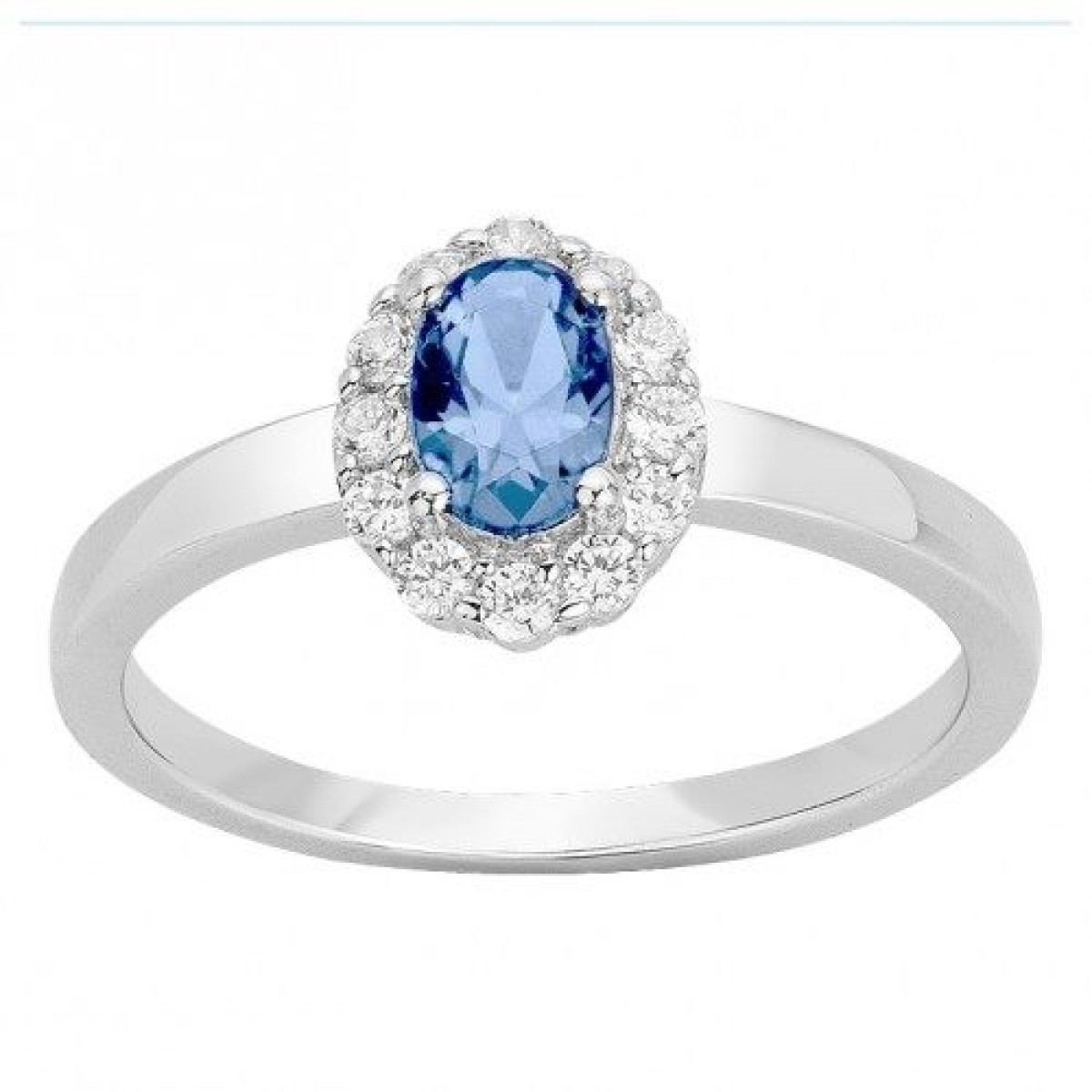 Bague  Argent 925/1000 Oxyde de Zirconium