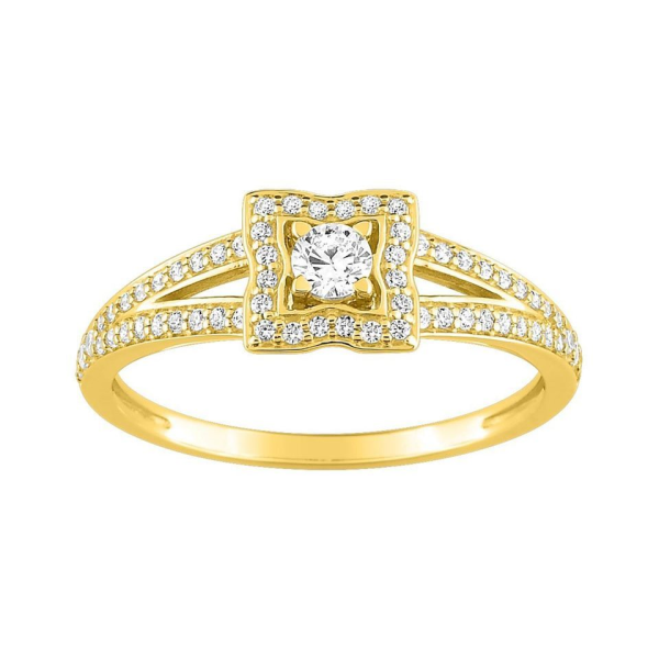 Bague  Or 750/1000 Diamant