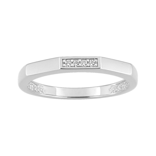 Bague  Argent 925/1000 Oxyde de Zirconium