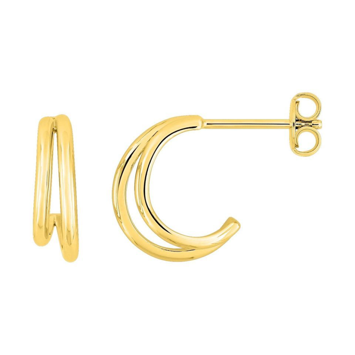 Boucles d'Oreilles  Plaqué Or