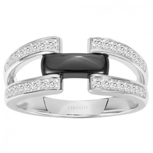 Bague  Argent 925/1000 Céramique