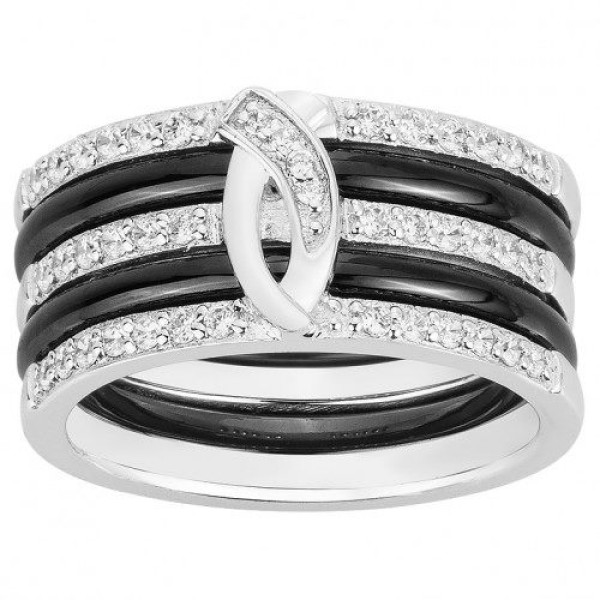Bague  Argent 925/1000 Céramique
