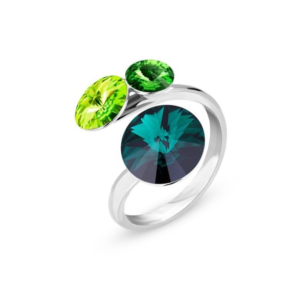 Bague  Argent 925/1000 Cristal