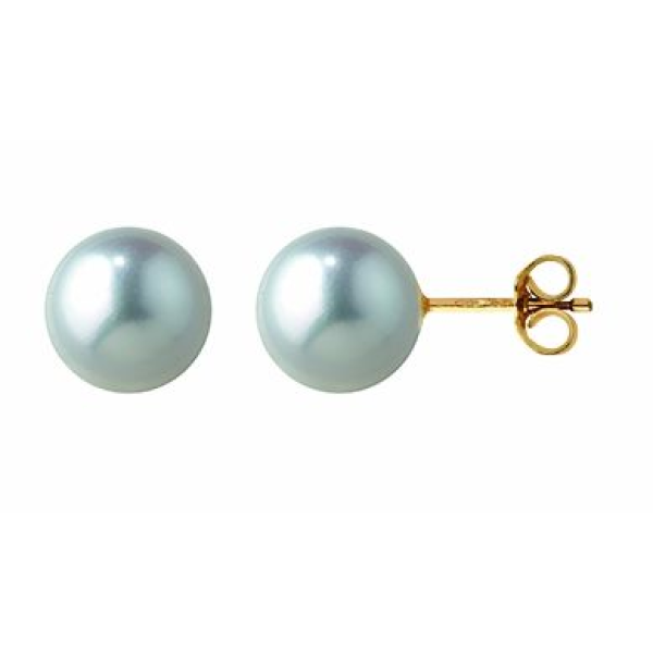 Boucles d'Oreilles  Or 750/1000 Perle de Culture