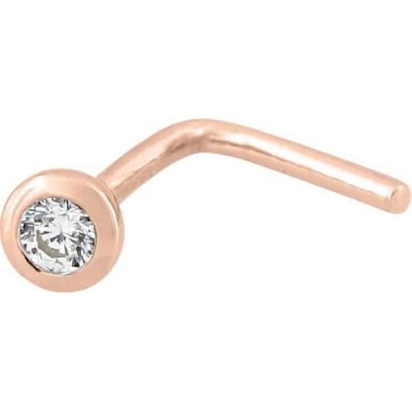 Piercing  Or 375/1000 Oxyde de Zirconium