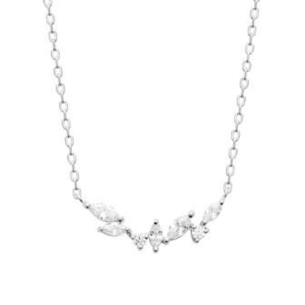 Collier  Argent 925/1000 Oxyde de Zirconium