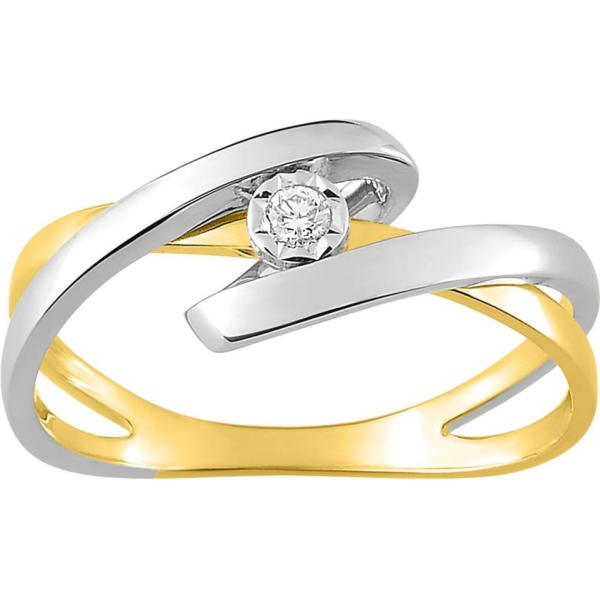 Bague  Or 750/1000 Diamant