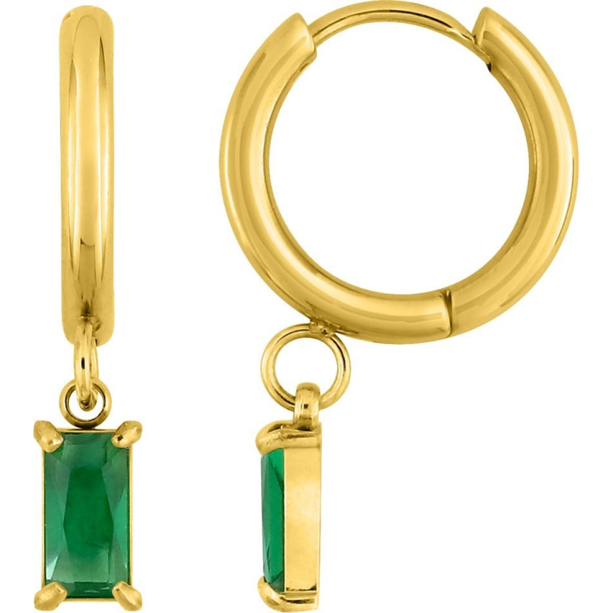 Boucles d'Oreilles  Acier