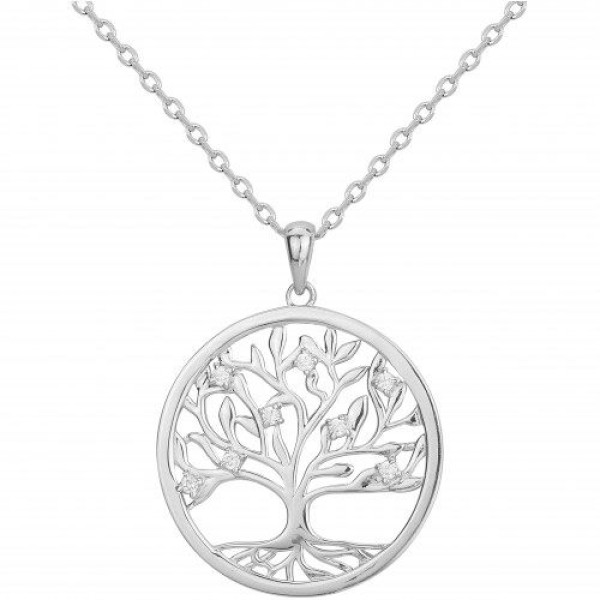 Collier  Argent 925/1000 Oxyde de Zirconium