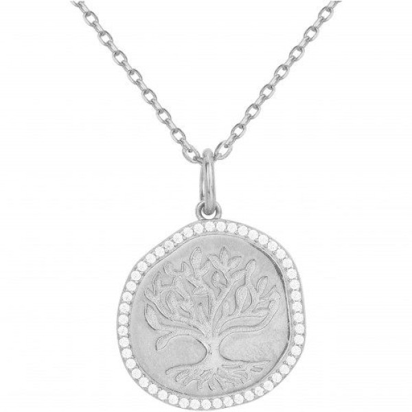 Collier  Argent 925/1000 Oxyde de Zirconium