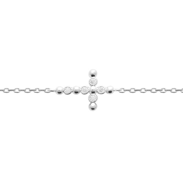 Bracelet  Argent 925/1000 Oxyde de Zirconium