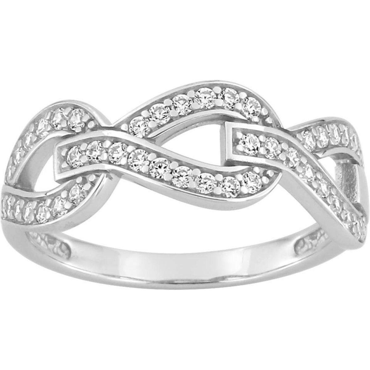 Bague  Argent 925/1000 Oxyde de Zirconium