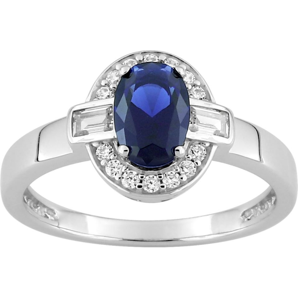 Bague  Argent 925/1000 Oxyde de Zirconium