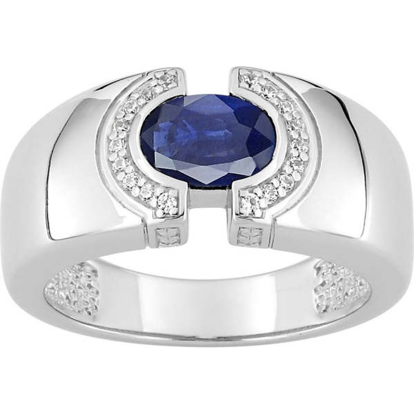 Bague  Argent 925/1000 Oxyde de Zirconium