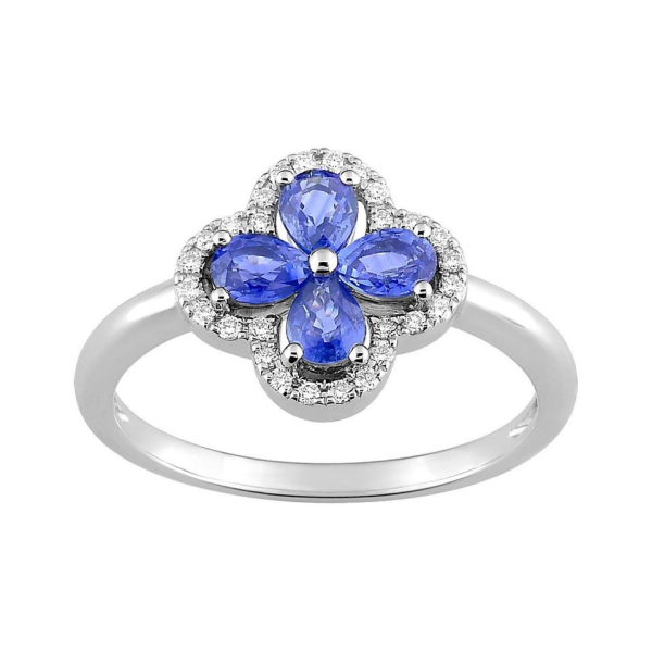 Bague  Or 750/1000 Saphir