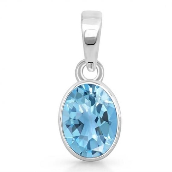 Pendentif  Argent 925/1000 Pierre Naturelle