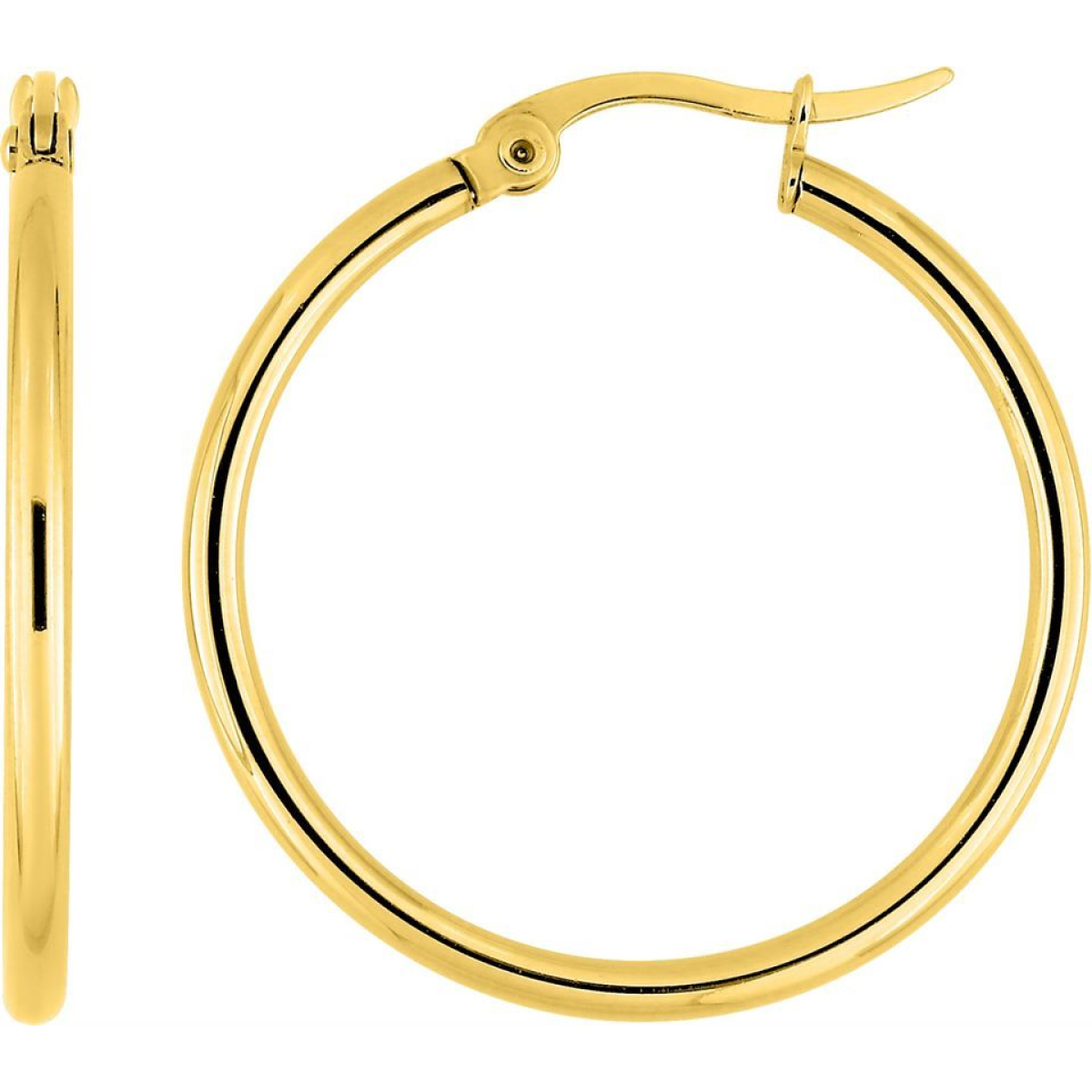 Boucles d'Oreilles  Acier