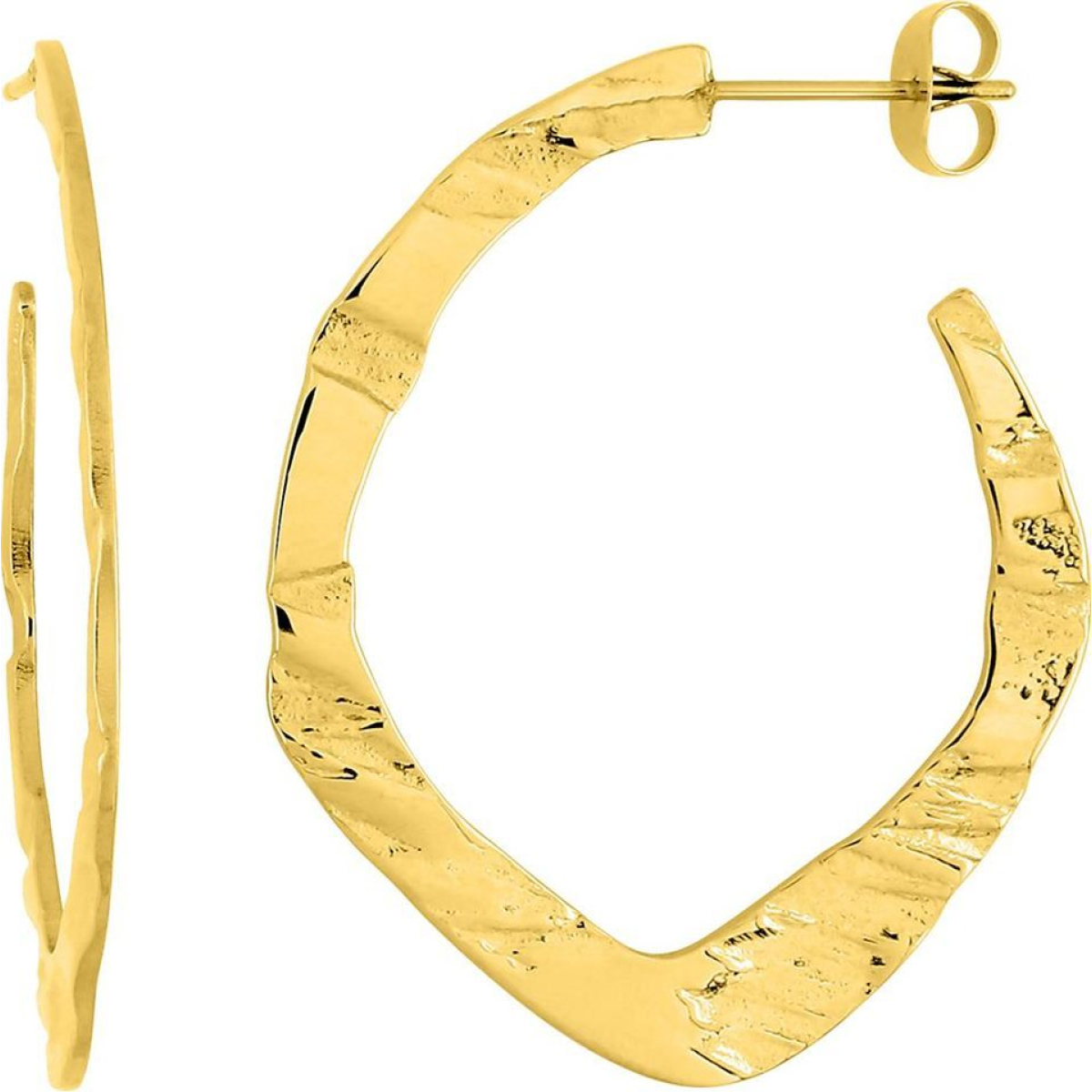 Boucles d'Oreilles  Acier