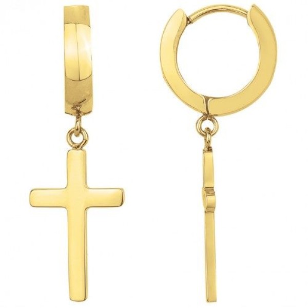 Boucles d'Oreilles  Acier