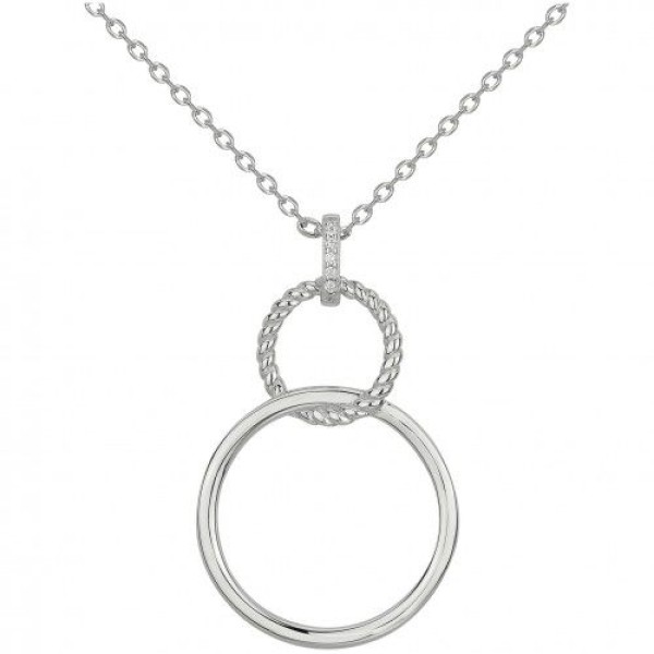 Collier  Argent 925/1000 Oxyde de Zirconium