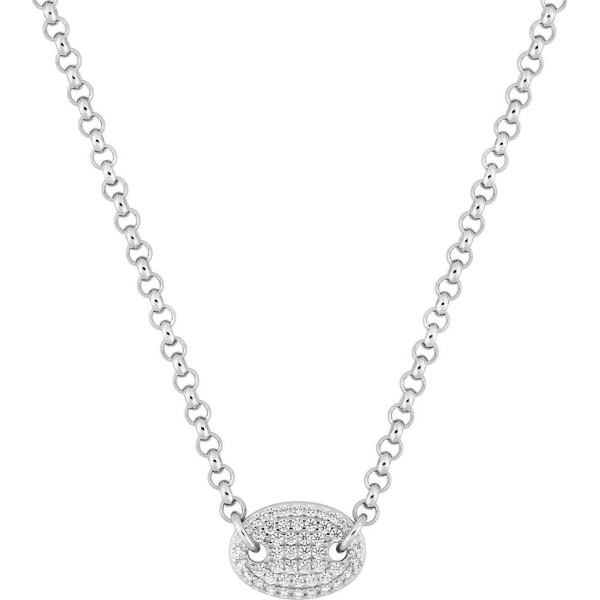 Collier  Argent 925/1000 Oxyde de Zirconium
