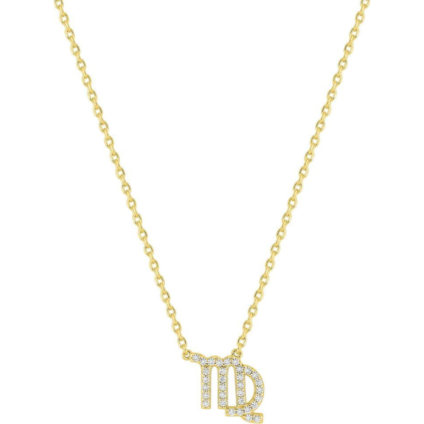 Collier  Plaqué Or Oxyde de Zirconium