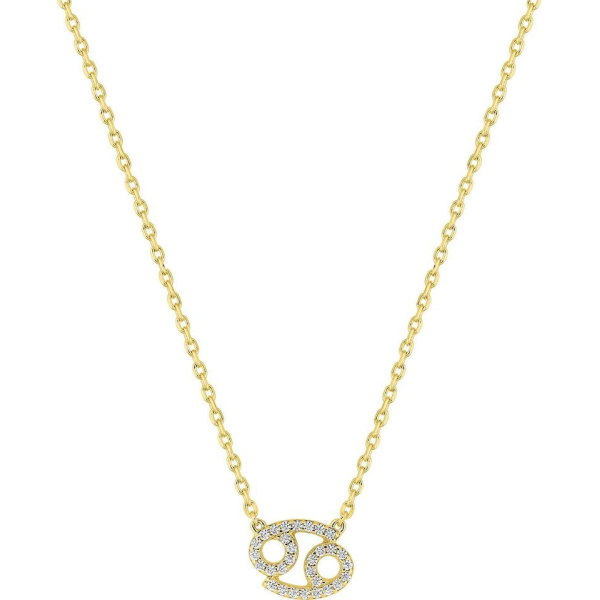 Collier  Plaqué Or Oxyde de Zirconium