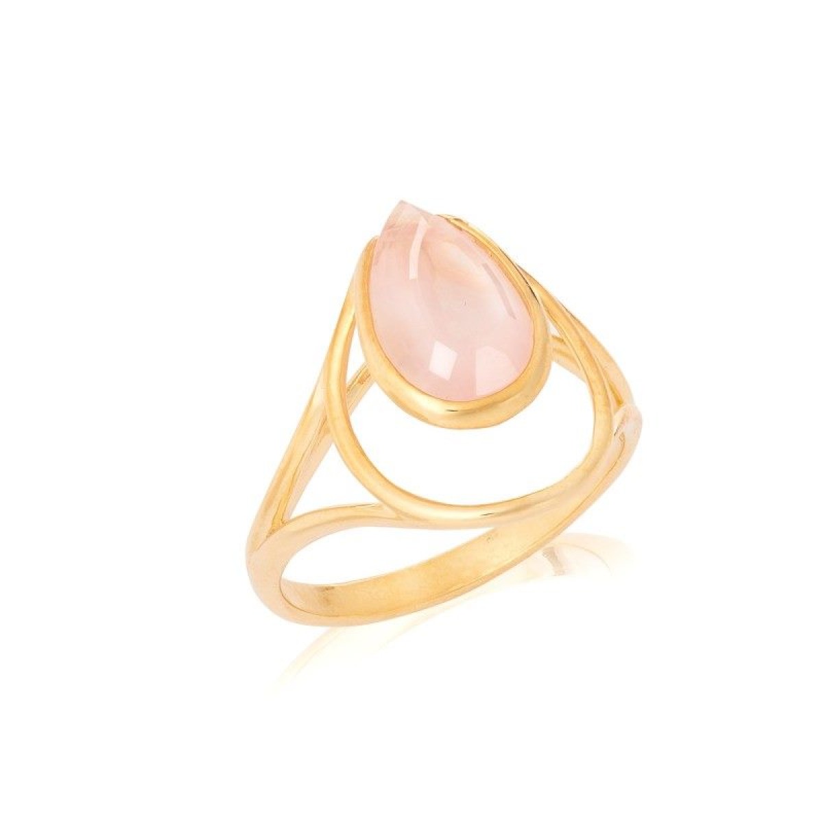 Bague  Or 750/1000 Quartz