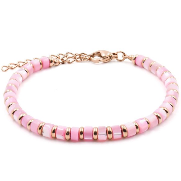 Bracelet  Acier Pierre Naturelle