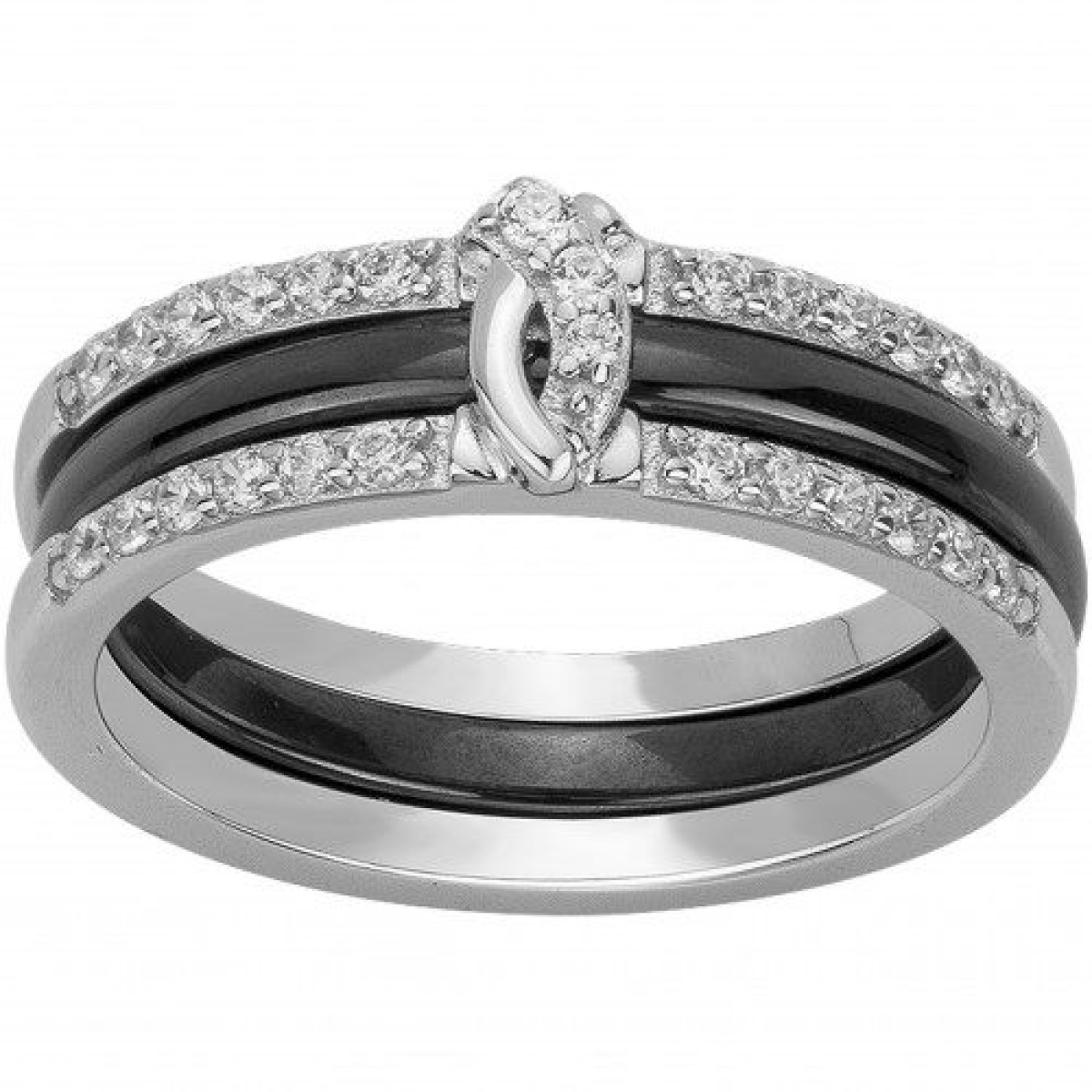 Bague  Argent 925/1000 Céramique