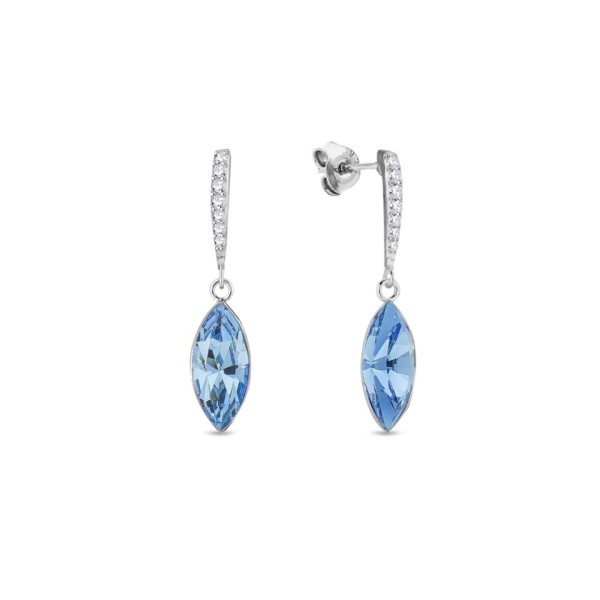 Boucles d'Oreilles  Argent 925/1000 Cristal