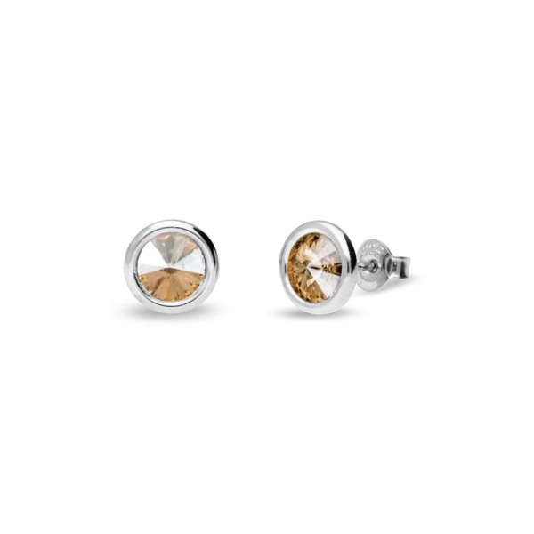 Boucles d'Oreilles  Argent 925/1000 Cristal