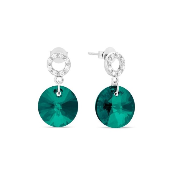 Boucles d'Oreilles  Argent 925/1000 Cristal