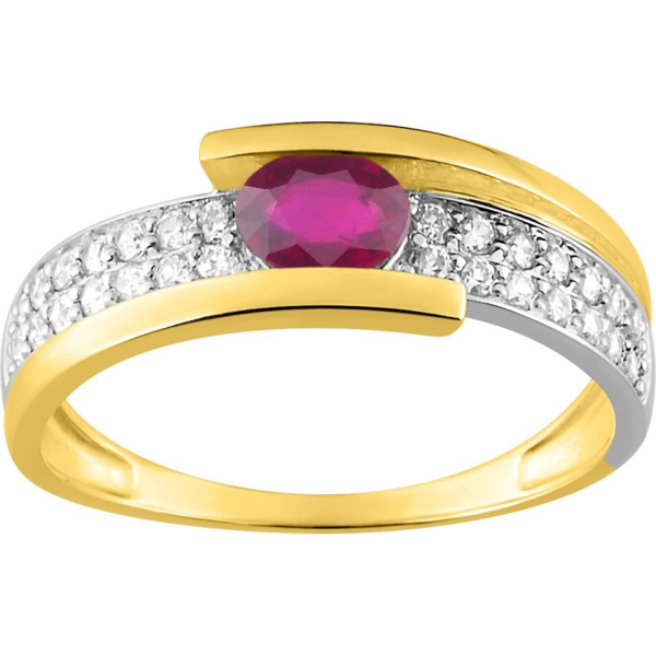 Bague  Or 750/1000 Rubis