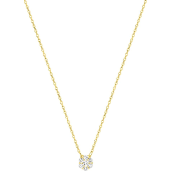 Collier  Or 750/1000 Diamant Synthétique