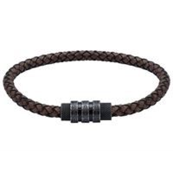 Bracelet  Acier Cuir