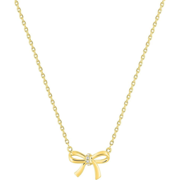 Collier  Plaqué Or Oxyde de Zirconium