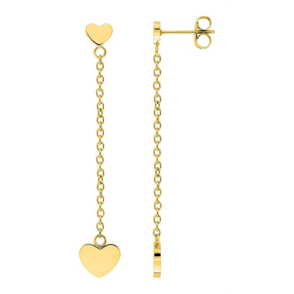 Boucles d'Oreilles  Acier