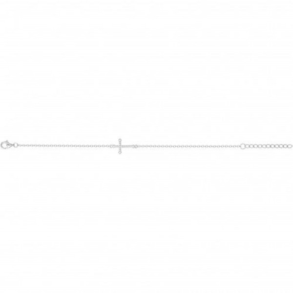 Bracelet  Argent 925/1000 Oxyde de Zirconium
