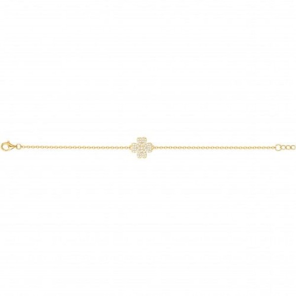Bracelet  Plaqué Or Oxyde de Zirconium