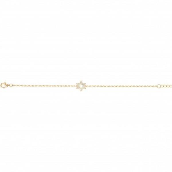 Bracelet  Plaqué Or Oxyde de Zirconium