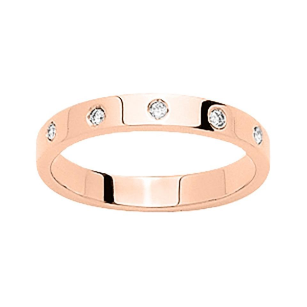 Alliance  Or 375/1000 Diamant