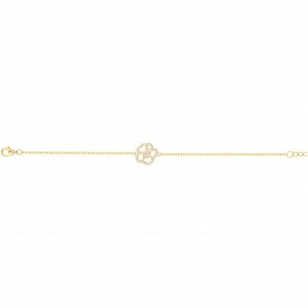 Bracelet  Plaqué Or Oxyde de Zirconium