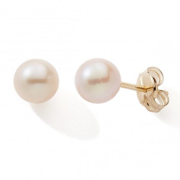 Boucles d'Oreilles  Or 375/1000 Perle de Culture